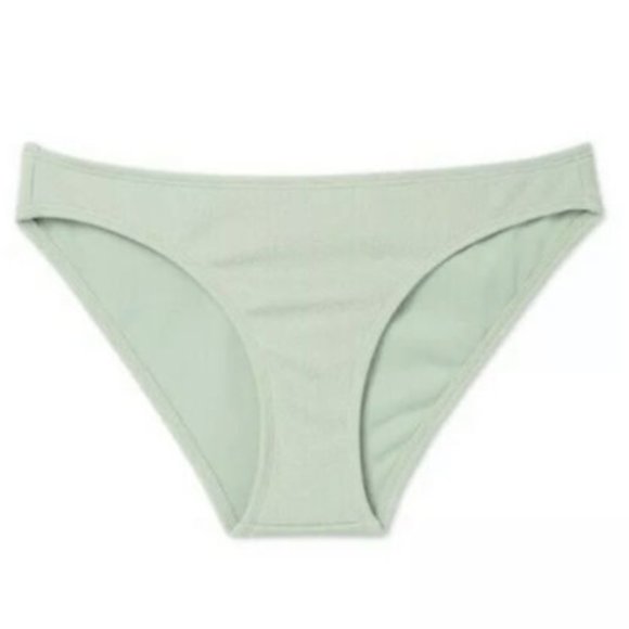 Xhilaration Juniors Textured Cheeky Bikini Bottom - Picture 3 of 4